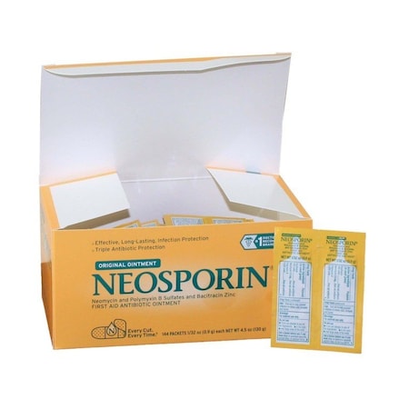 Neosporin Bacitracin / Neomycin / Polymyxin B First Aid Antibiotic, 144PK 369968063497